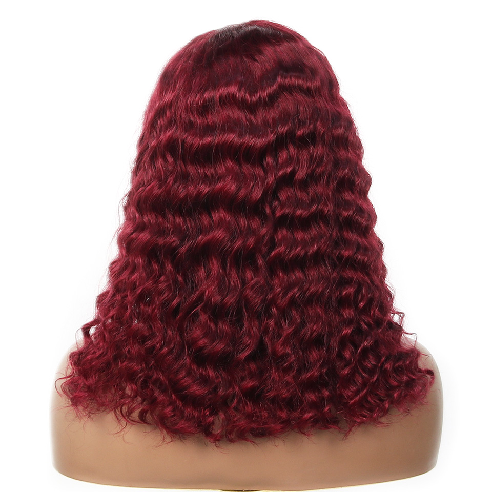 Perruque Bob Courte Ondulée Bo - Glueless Wear And Go Human Hair Wig avis et prix