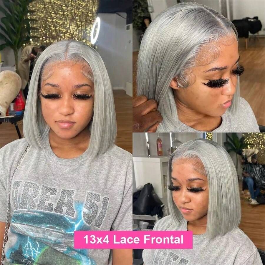 Perruques Bob droites en cheve - Glueless Wear And Go Human Hair Wig avis et prix